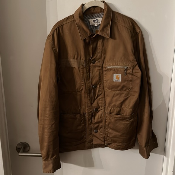 Junya Watanabe X Carhatt Logo Patch Shirt Jacket - Picture 3 of 5